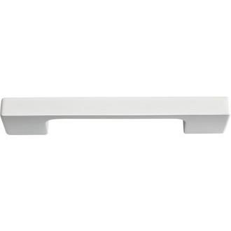 Atlas Homewares A836-WG Thin Square Pull in Glossy White
